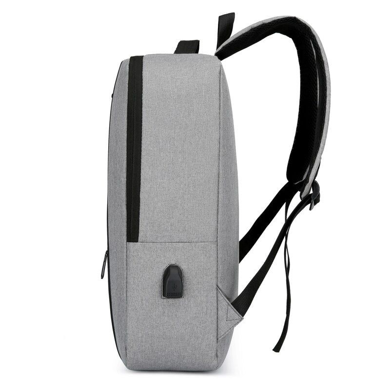 A 15.6-inch Unisex Multifunctional Large-capacity Waterproof Backpack Business Casual Usb Charging Duffel Bag