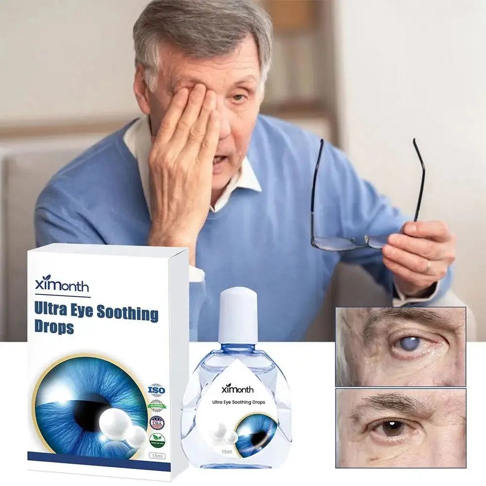 Eyesight Improvement High Quality Eye Drops Relieve Drop Dry Discomfort Blurred Liquid Eyes Detox Itchy Clean Care P0q3