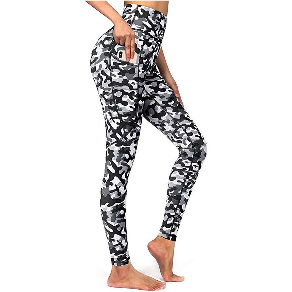 Women High Waist Seamless Leggings Sport Women Fitness Yoga Pants Fashion Gym Elastic Workout Printed Leggings - Jointcorp