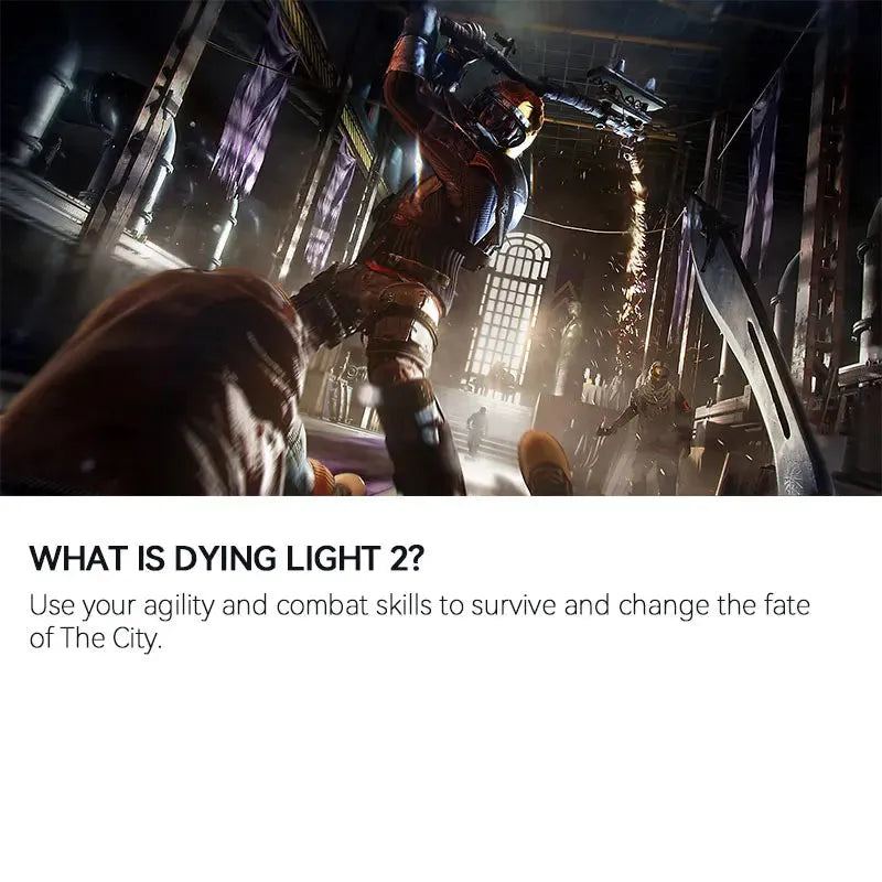 Sony PlayStation 5 Dying Light 2 Stay Human PS5 Game Disc Dying Light II Stay Human for Platform PlayStation5 PS5 Game Card