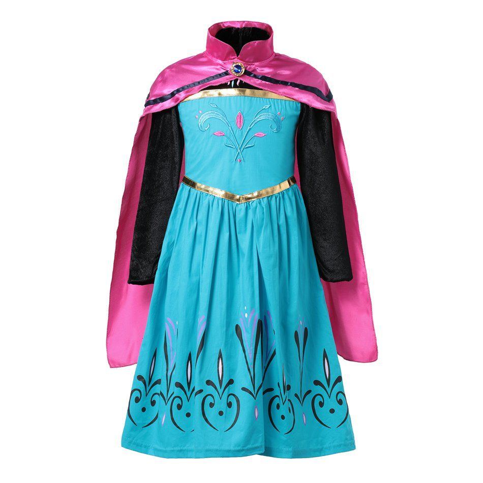 Disney Frozen Costume Princess Dress for Girls