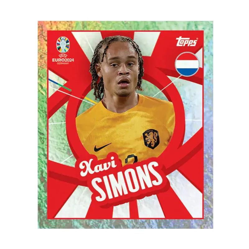 Topps Official Euro 2024 Football Collection Sticke Limited Ballsuperstar Signature Fan Gift In Stock