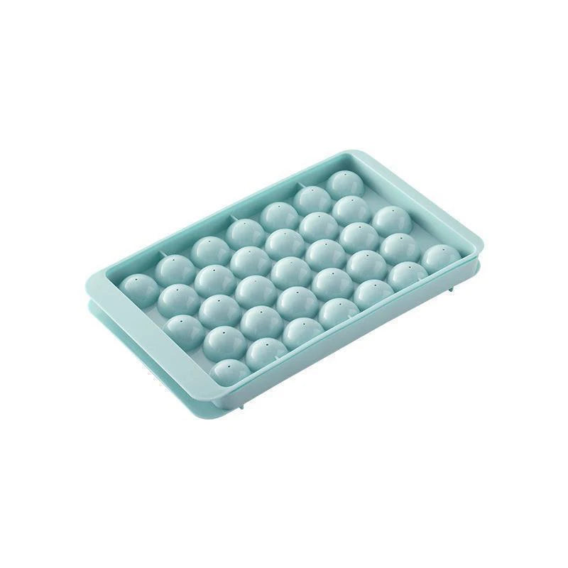 33 Ice Boll Hockey PP Mold Frozen Whiskey Ball Popsicle Ice Cube Tray Box Lollipop Making Gifts Kitchen Tools Accessories
