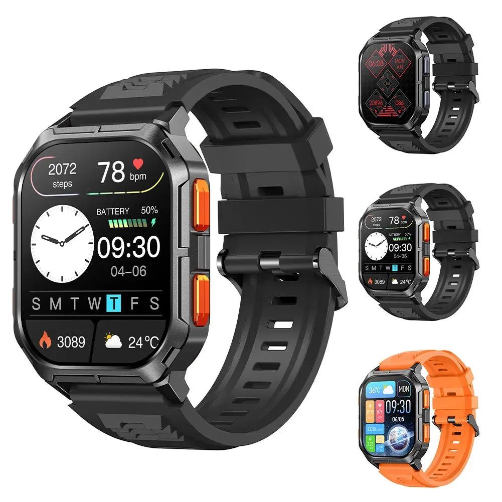 Bluetooth Call Smart Watch Men Sports Bracelet Waterproof Heart Rate Sleeping Blood Oxygen Monitor SmartWatch For IOS Android