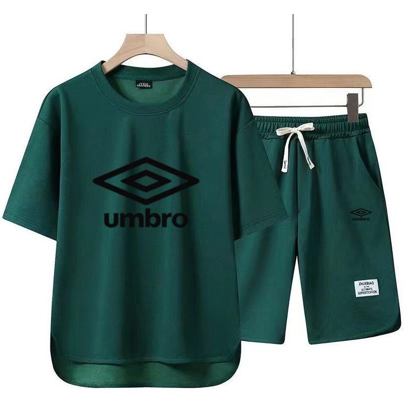 Sportswear cotton casual T-shirt and shorts set fashionable two-piece set