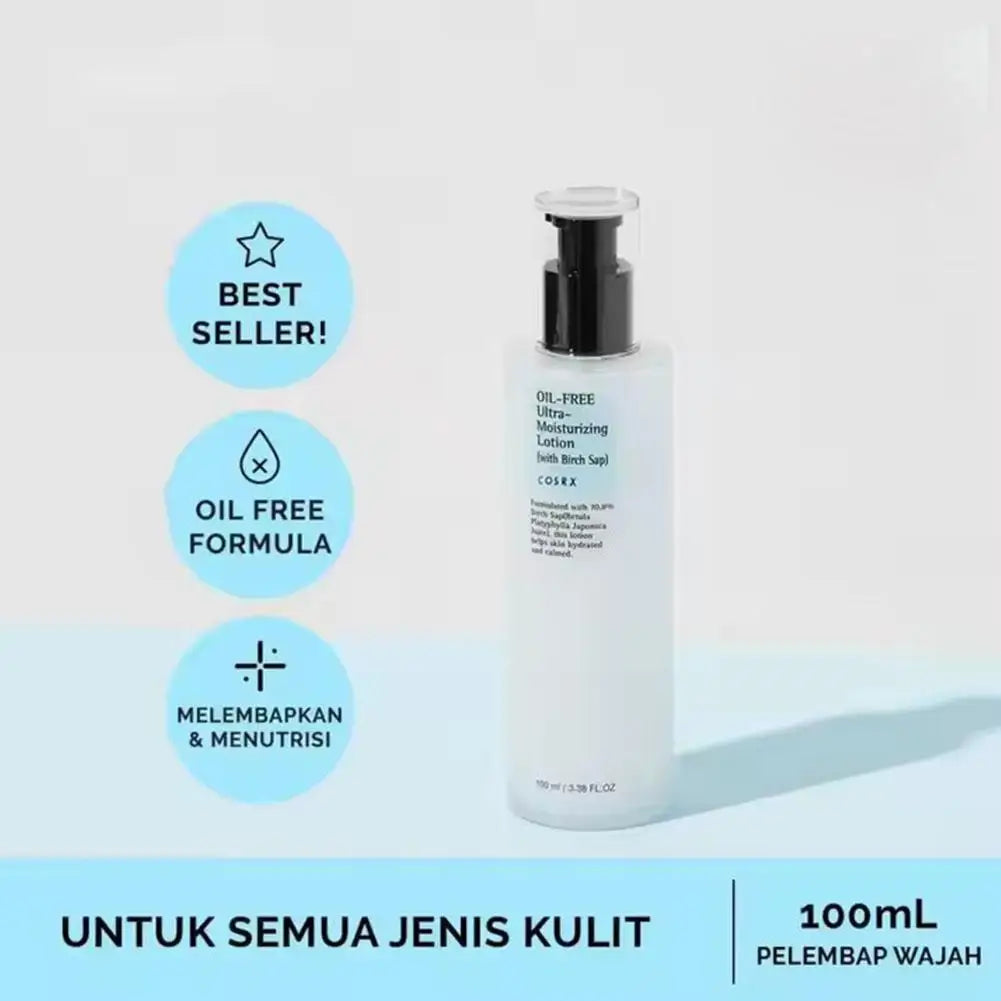 Oil Free Ultra Moisturizing Lotion 100ml Soothing Skin Care Moisturizing Day Cream Lotions Korean Cosmetics