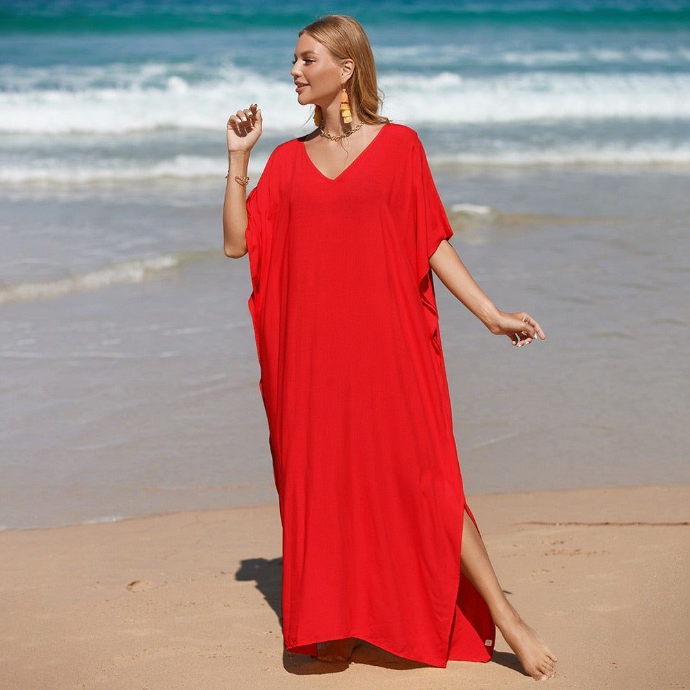 Dress Woman beach Wear Swim Suit Cover - Jointcorp