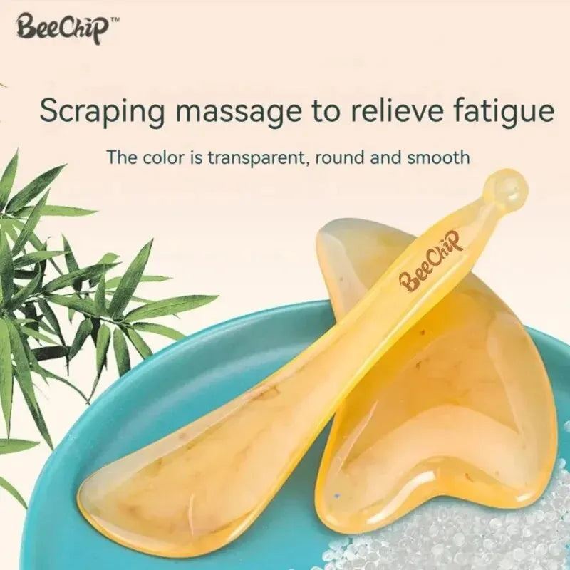 Traditional Chinese Facial Massage Tool Relieve Muscle Tension Scraping Board SPA Massage Tool For Face & Legs & Eyes Massage