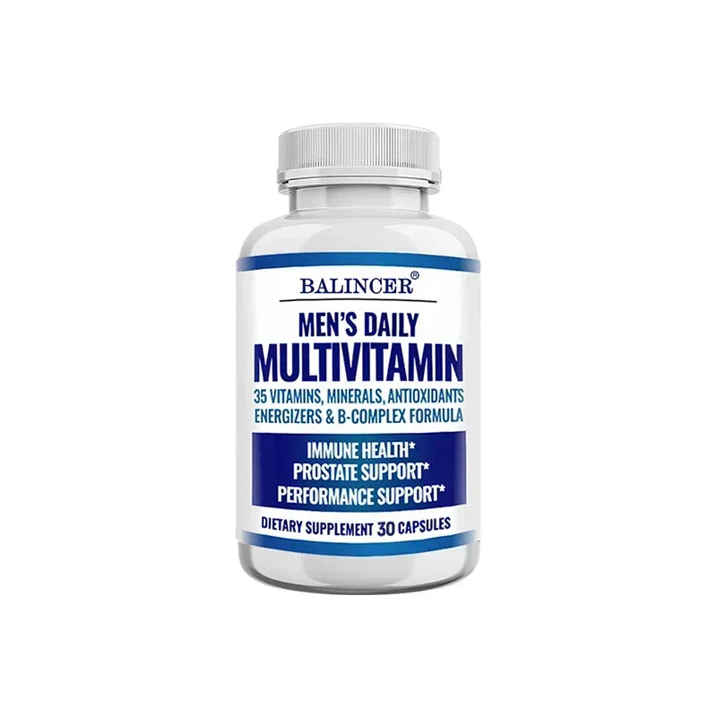 Multivitamin Supplement for Men – Provides Cognitive Brain Health, Energy and Stamina, and Muscle Mass