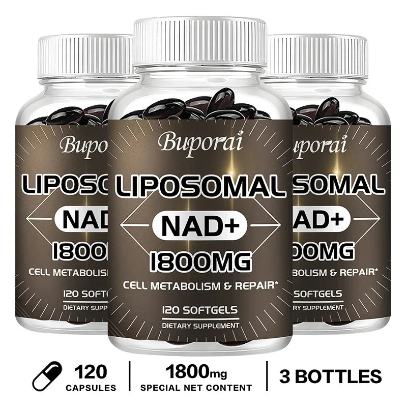 Liposomal NAD Supplement - Aging Defense, Cellular Energy, Heart & Brain Function,Longevity