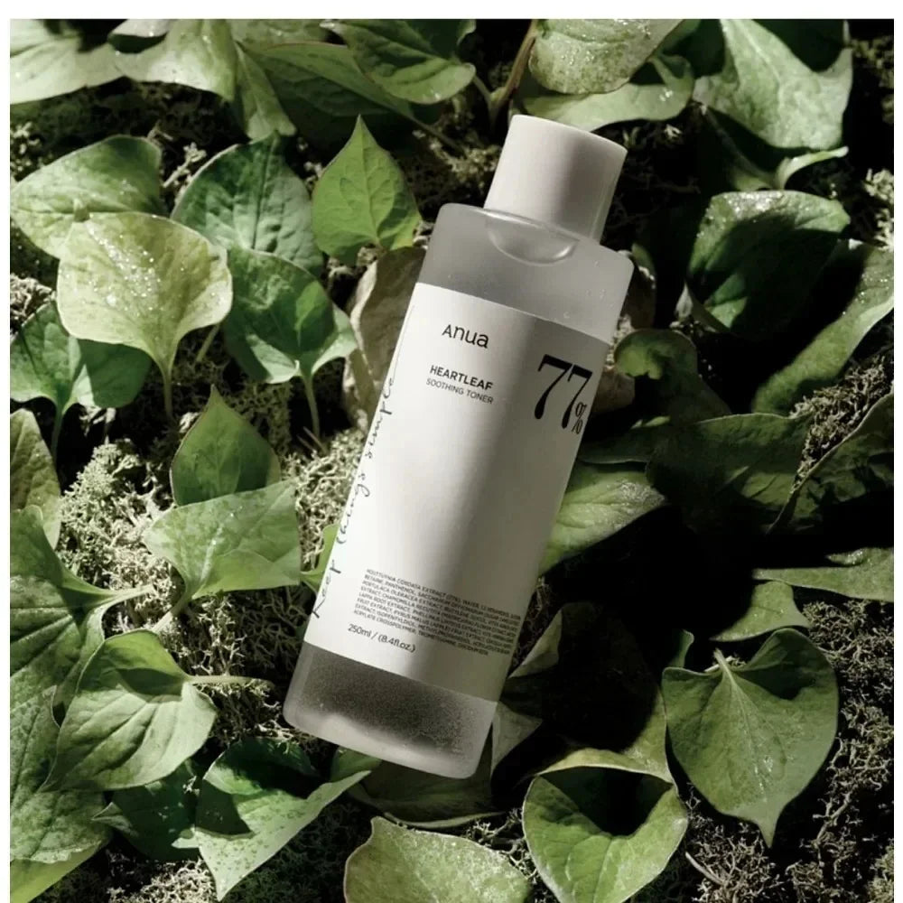 Anua Anti-aging Essence Moisturizing Toner Emulsion Fade Fine Lines Deep Cleaning Facial Cleanser Original Korean Skin Care Set