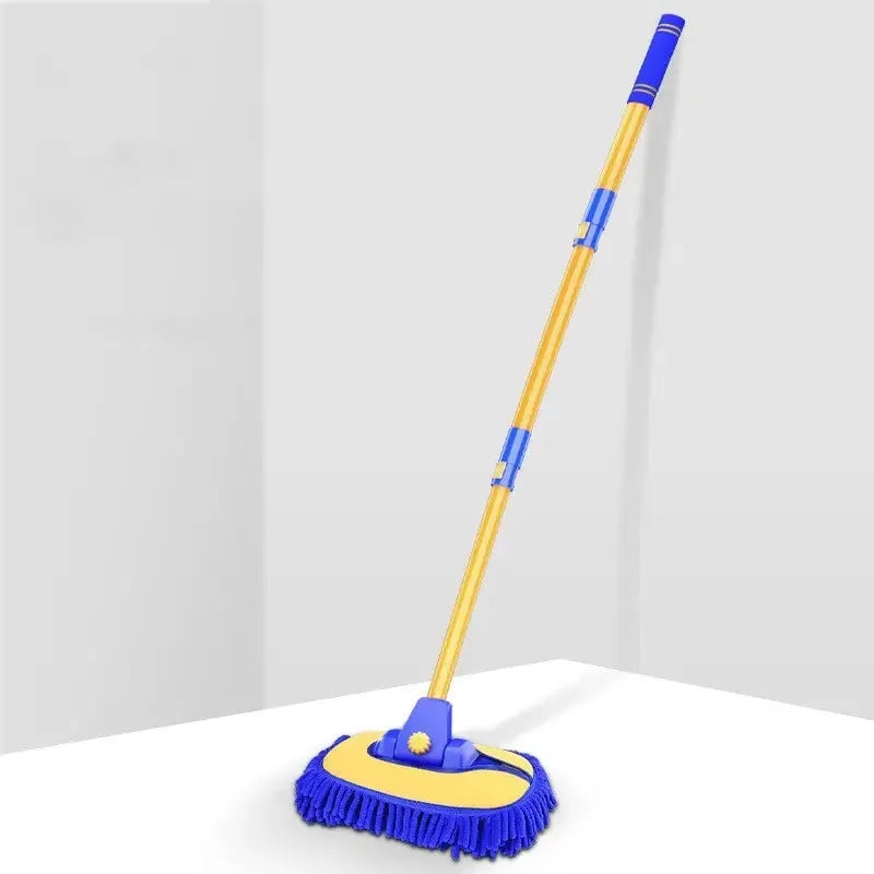 Car Wash Mop Cleaning Brush Car Wash Brush Telescopic Long Handle Mop Curved Rod Soft Brush Car Cleaning Tools Supplies