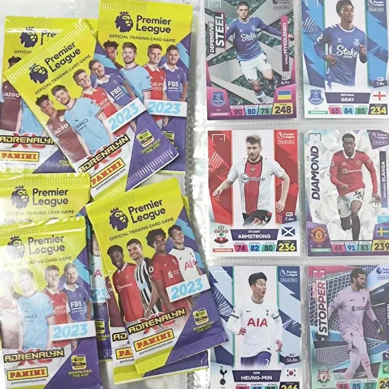 Panini Premier League 22/23 Genuine Football Star Card Book Official Adrenalyn XL Star Collection Limited Trading Cards
