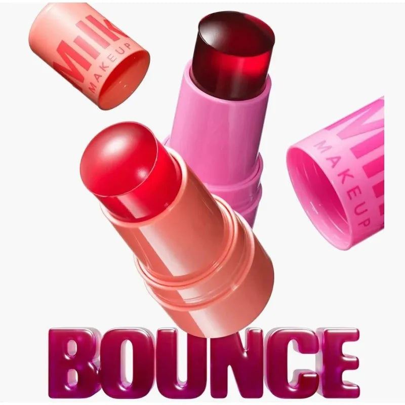 Milk Makeup Cooling Water Jelly Tint Hydrating Long-Lasting Sheer Lip&Cheek Stain 3-in-1 Bouncy Jelly Texture Lipstick Cosmetic