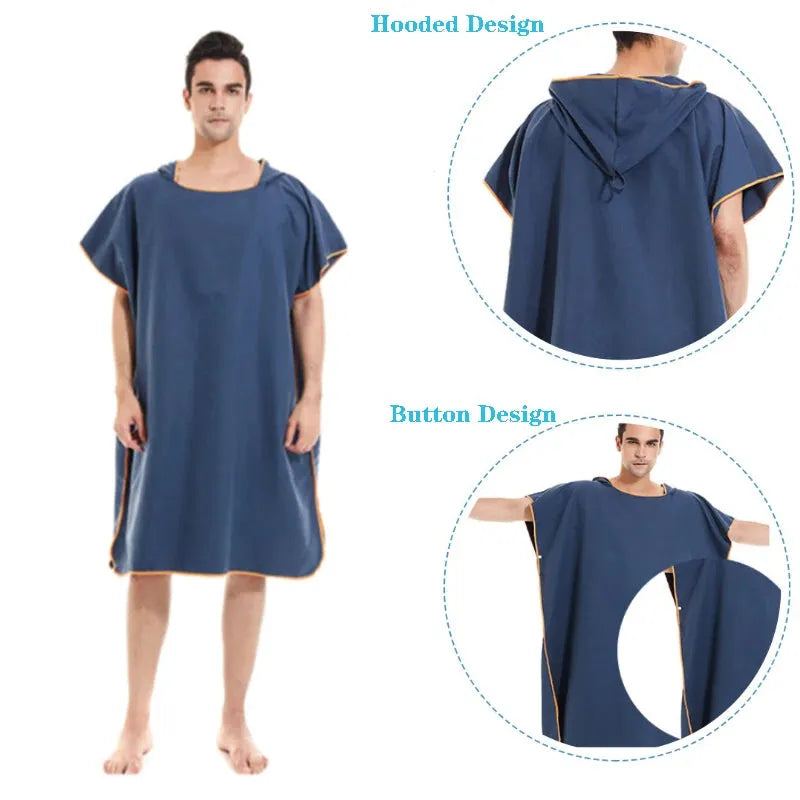 Lightweight Microfiber Towel for Swimming Quick Dry Gym and Nature Hike Beach Towels Large Size Bathrobe Home Textile Garden