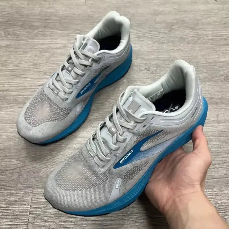 Brooks Sneakers Men Launch 9 Outdoor Trail Running Shoes Casual Breathable Cushioned Training Sneakers Casual Sports Shoes Men