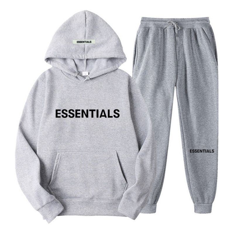 Men's Hooded Sweatshirt Suit Pure Cotton Couple Jogging Sweatshirt Street Sportswear