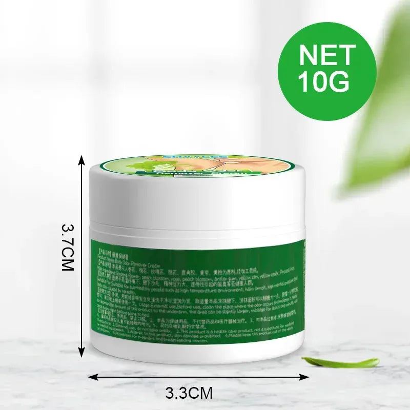 Powerful Body Odor Underarm Care Bleaching Cream Man Women Effectively Remove Odor Refreshing Lasting Aroma Cream Body Care