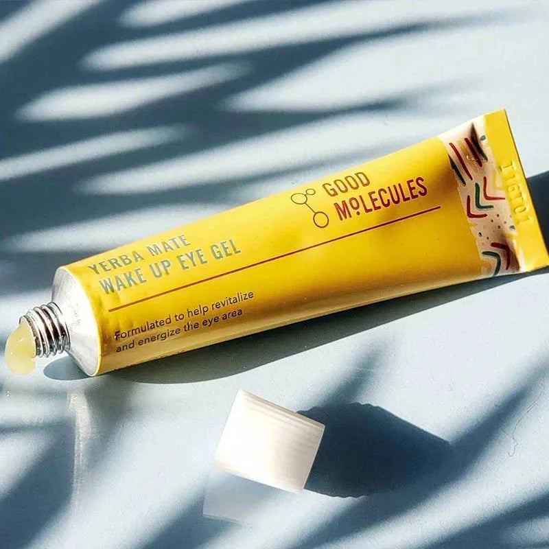 Yerba Mate Wake up Eye Gel Yerba Mate, Hyaluronic Acid and Caffeine to Hydrate, Minimize Puffiness and Swelling - Face Skincare