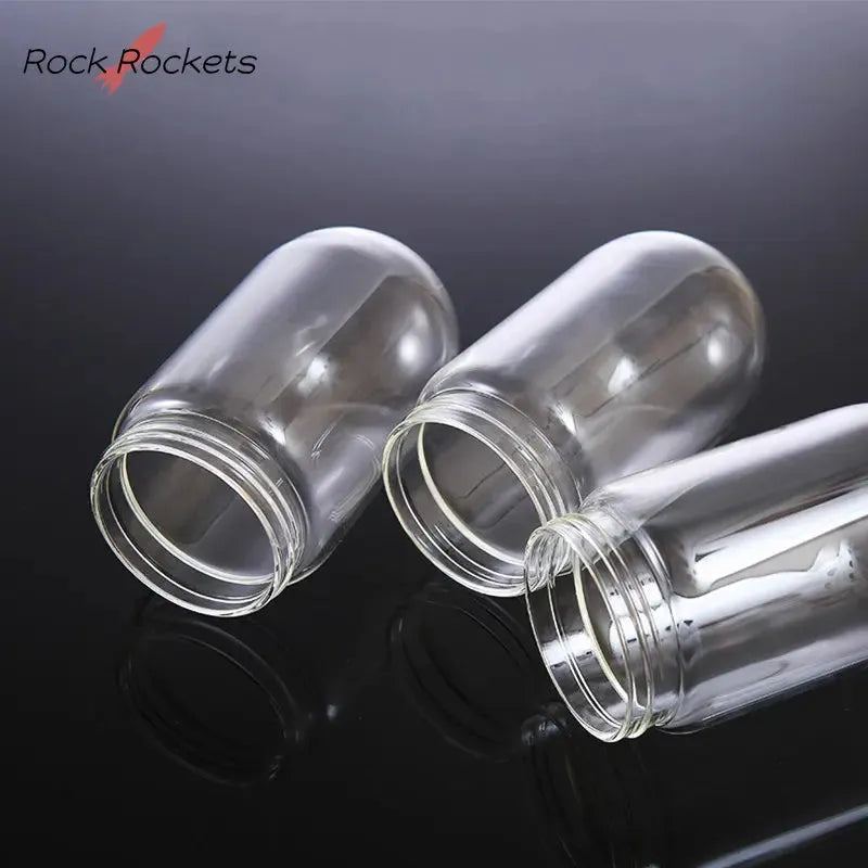 R&R Mini Gravity Hookah Kompact Glass Bottle 11cm High Replaceable Borosilicate Shisha Narguile Glass Cover Smoking Accessories