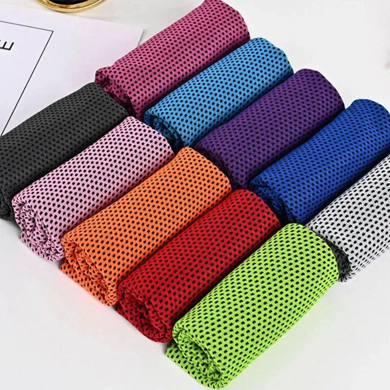 Sports Towels Quick Dry Outdoor Cool Towel Yoga Fitness Running Swimming Wipe Sweat Soft Lightweight Towel Household Supplies