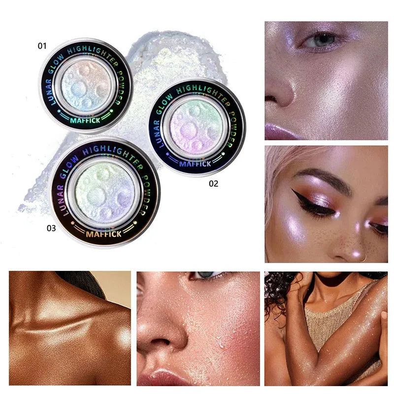 Highlighting & Finishing Powder Highlighting & Finishing Complexion Conceal Tear Gap Face Fine Lines