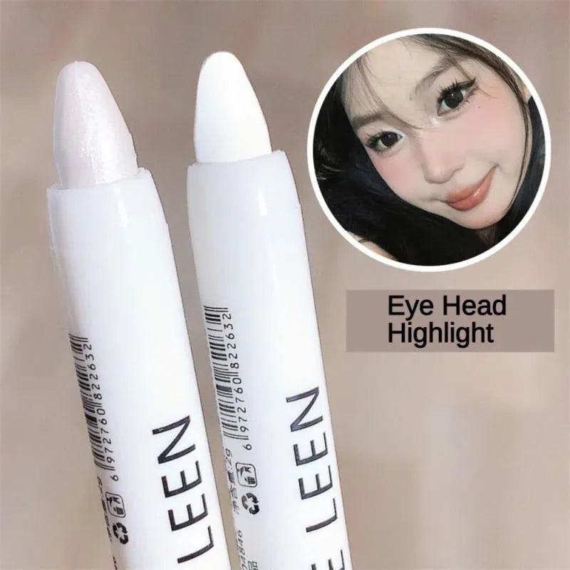 Highlighting Eye Shadow Pencil Waterproof Eye Pearlescent Highlighting Eye Shadow Stick Long Lasting Brightening