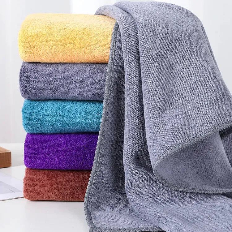 Fine fiber beauty salon towels, barber shop towels, bib towels, absorbent, soft, thickened dry hair towels,adult bathroom towels