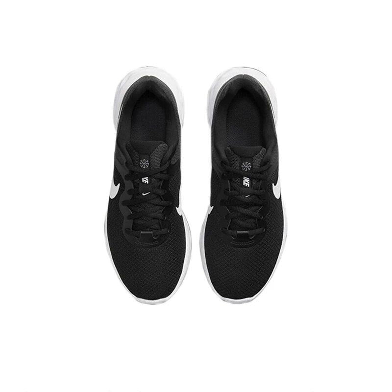 Original Nike REVOLUTION 6 nn Men's Running Shoes Non Slip Low Top Sports Shoes Breathable Black Sneakers DC3728-003