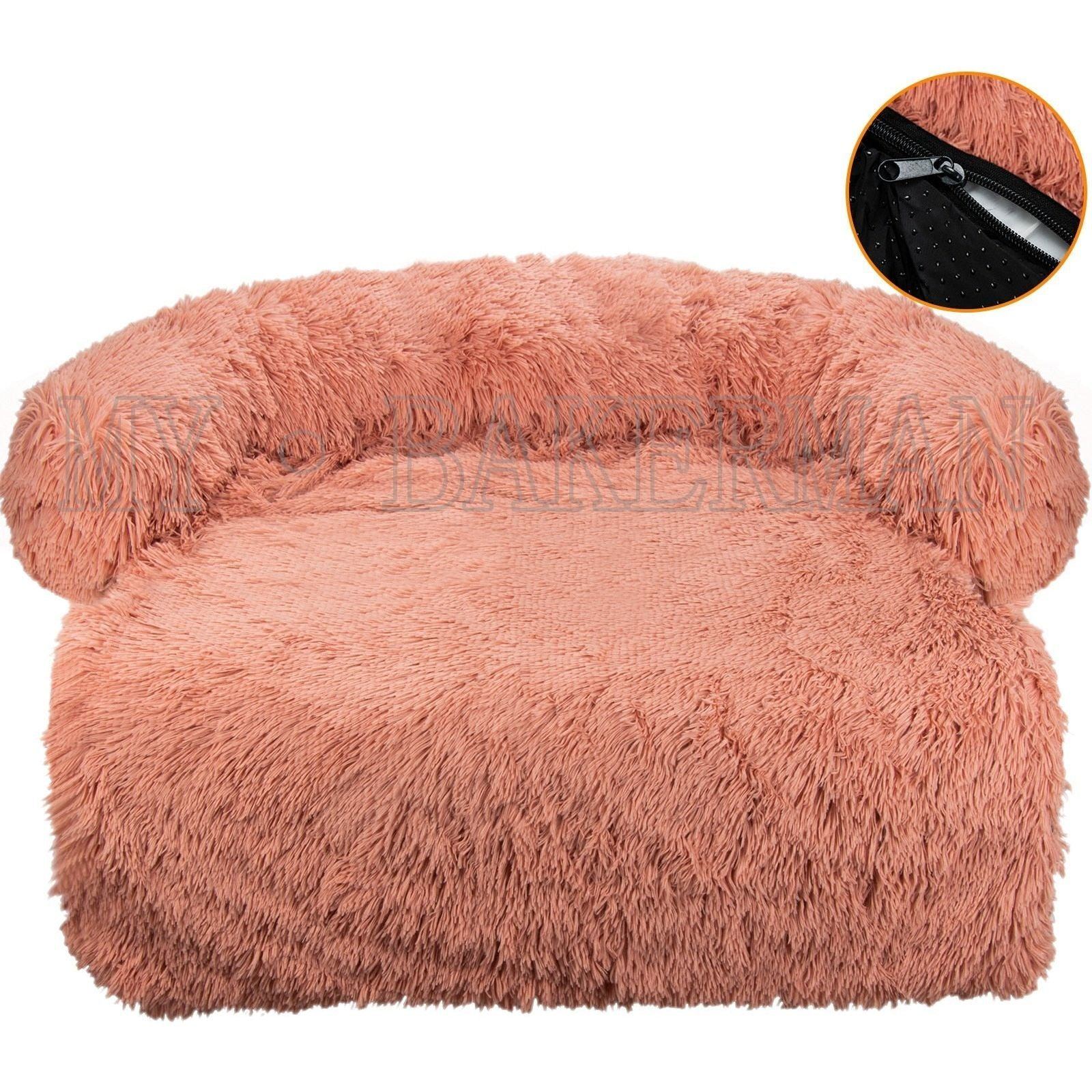 Pet Dog Bed Sofa For Dog Pet Calming Bed Warm Nest Washable Soft Furniture Protector Mat Cat Blanket Large Dogs Sofa Bed - Jointcorp