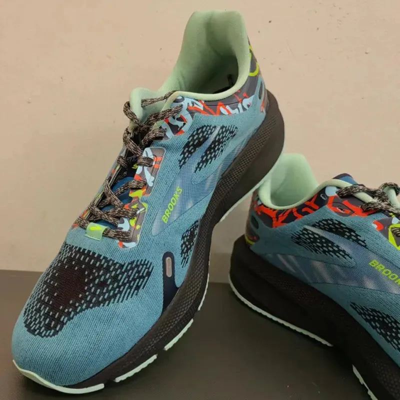 Brooks Sneakers Men Launch 9 Outdoor Trail Running Shoes Casual Breathable Cushioned Training Sneakers Casual Sports Shoes Men