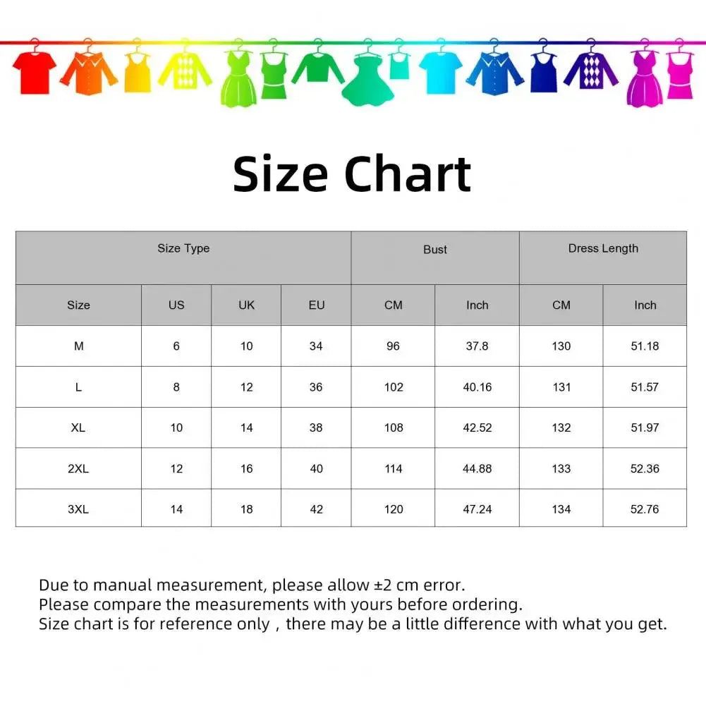Women Maxi Dress Ninth Sleeves Contrast Color Ladies Dress Vintage Print High Waist Lady Ankle Length Long Dress