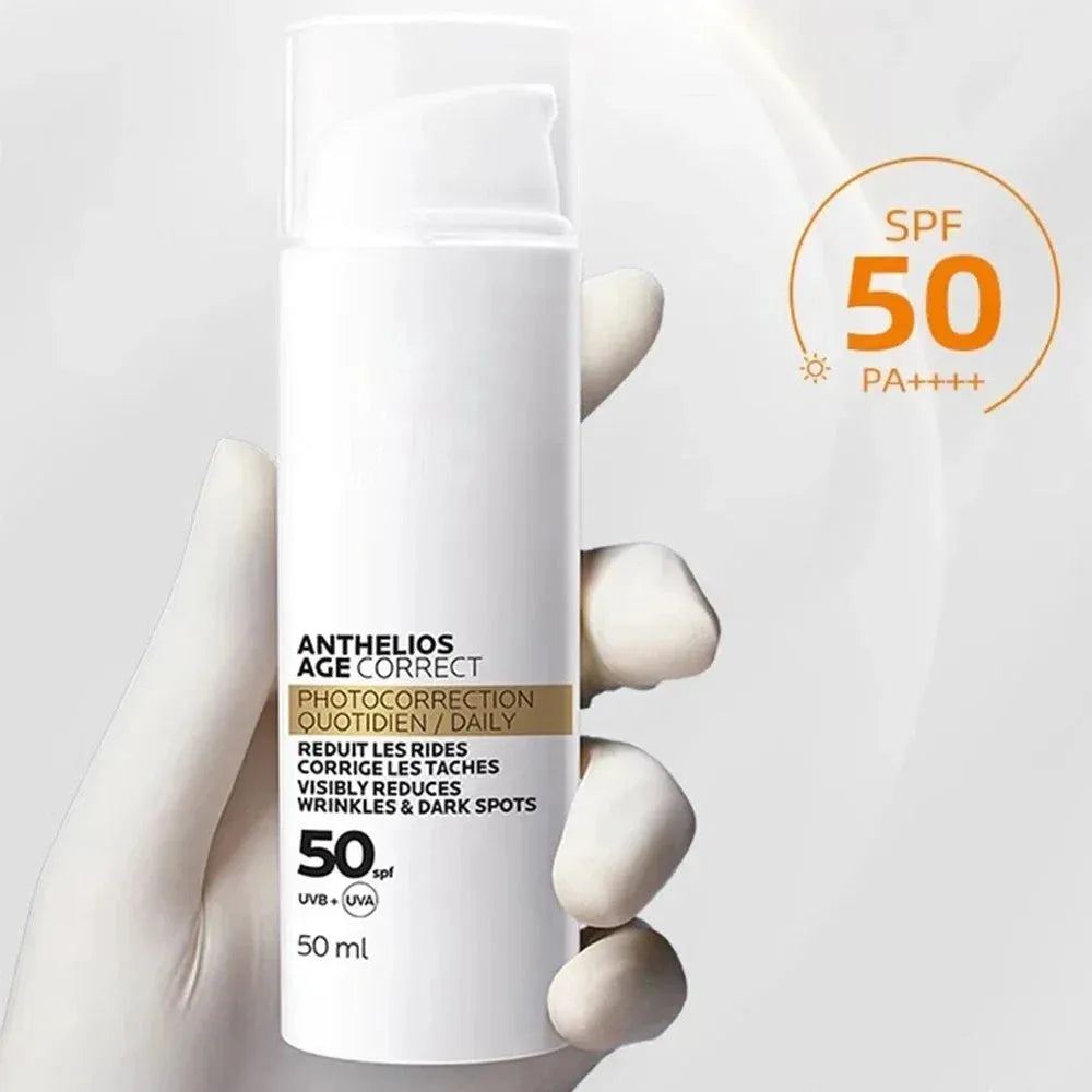 Original Sunscreen Anthelios Pigment Correct / Anthelios Oil Correct / Anthelios Age Correct SPF50 Sunscreen Cream 50ml