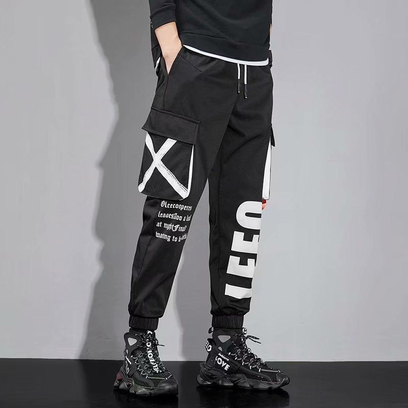 Men‘s Pants Hip Hop Streetwear Cargo Pants Men Harem Pants Casual Men Clothing Joggers Pants Men Trousers - Jointcorp