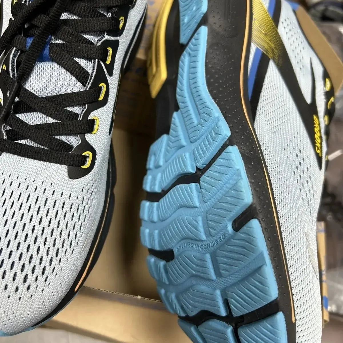 Brooks new Gts23 Marathon Limited Edition Shockproof Breathable Sports Lightweight Tenis Para Hombre men sneakers fashion