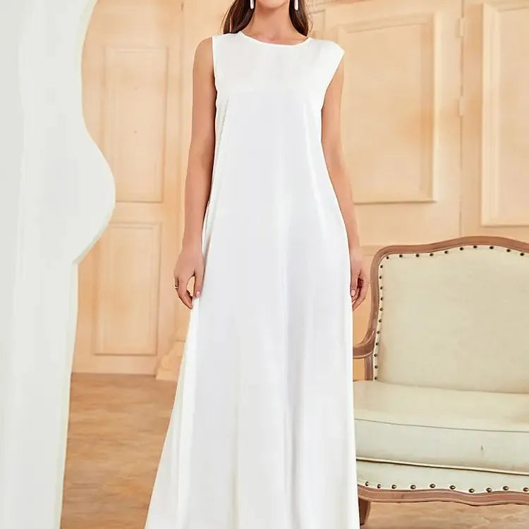 White Ramadan African Dresses Islamic Clothing For Women Dubai Abaya Turkey Arabic Muslim Dress Robe Musulmane Femme Vestidos