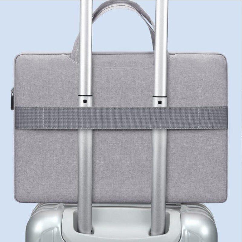 Laptop Bag 14 15 Inch Water Resistant Laptop Sleeve Case with Shoulder Straps Handle Notebook Computer Case Briefcase