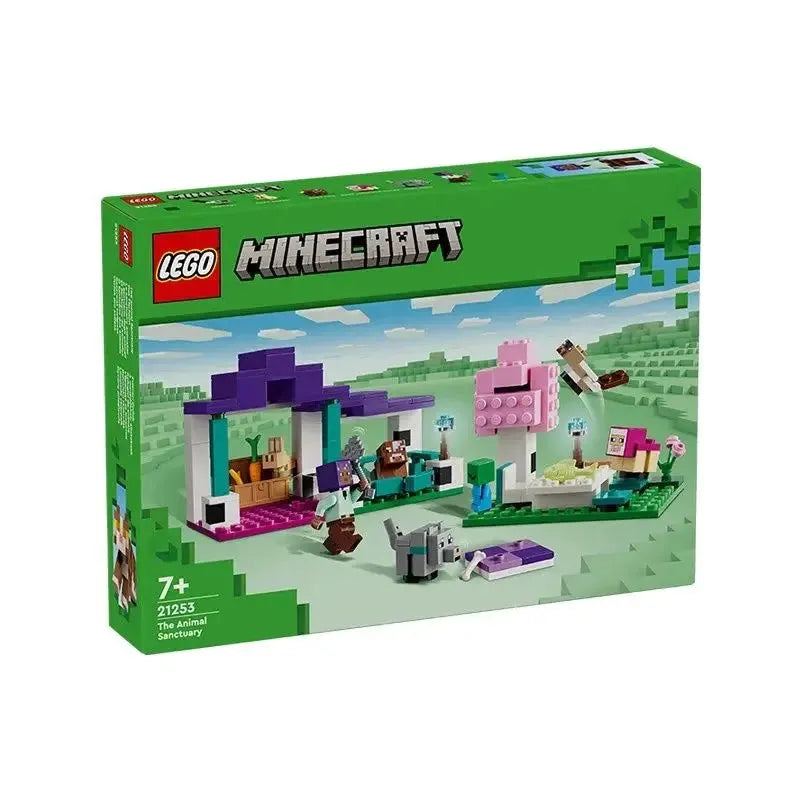 LEGO Minecraft Series 21253 Animal Shelter Children's Puzzle Building Blocks