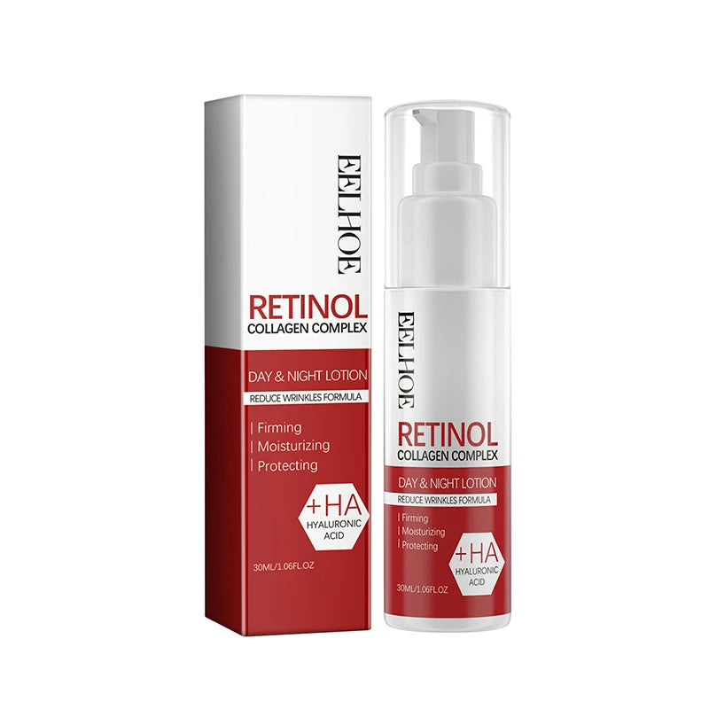 Retinol Wrinkle Remover Face Set Instant Firming Lifting Anti-aging Serum Fade Fine Lines Whitening Korean Skin Care Products