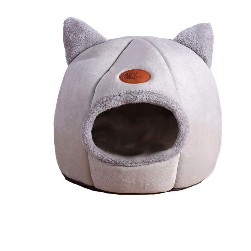 New Deep Sleep Comfort In Winter Cat Bed Iittle Mat Basket Small Dog House Products Pets Tent Cozy Cave Nest Indoor Cama Gato - Jointcorp