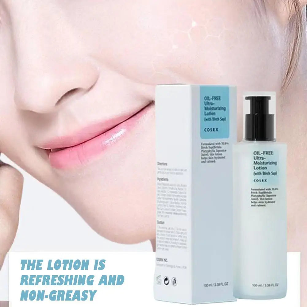 Oil Free Ultra Moisturizing Lotion 100ml Soothing Skin Care Moisturizing Day Cream Lotions Korean Cosmetics