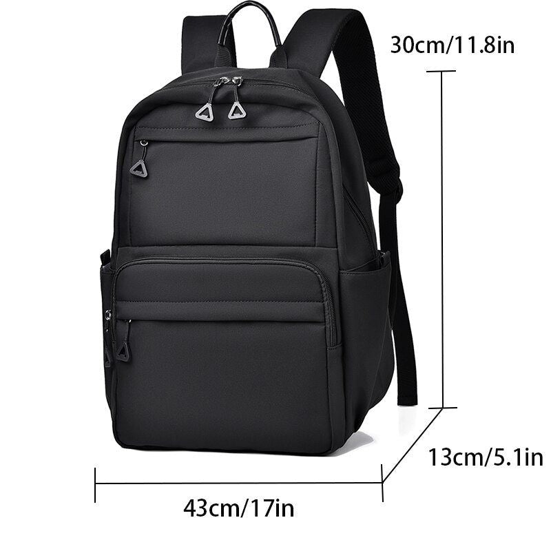 New 14-Inch Casual Simple Student Backpack Large Capacity Practical Schoolbag