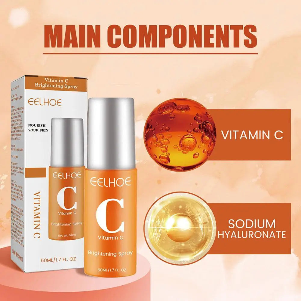 Vitamin C Moisturizing Mist/serum Refreshing Non Greasy Brightening Smoothing Hydrating Nourishing Facial Skin Care