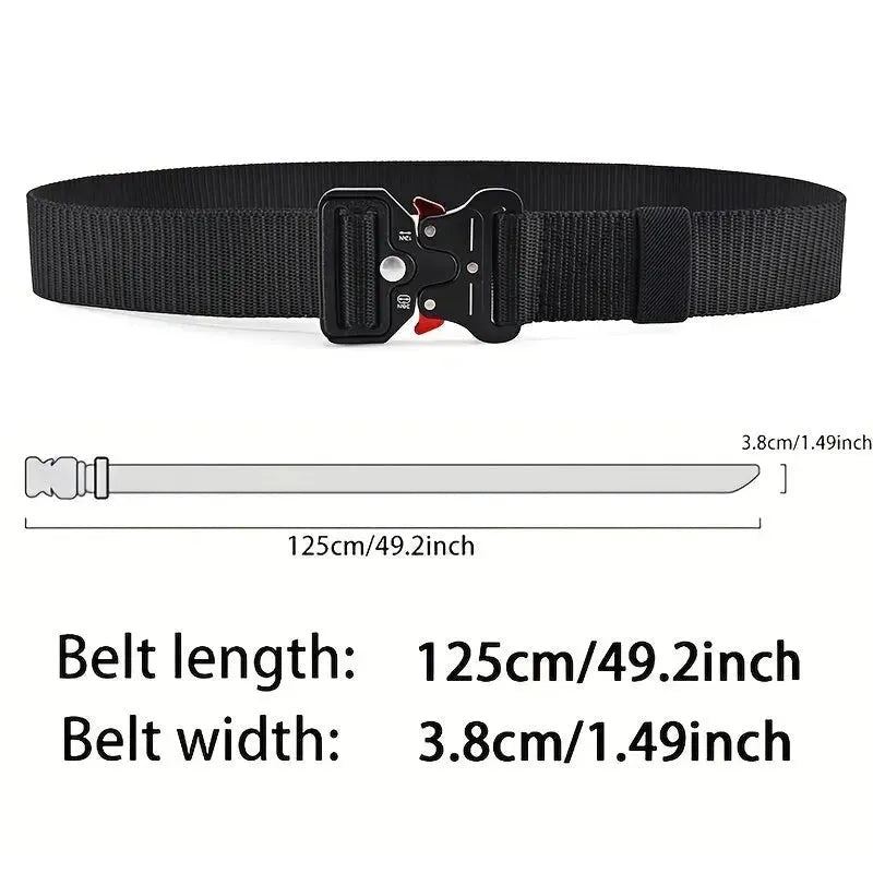 Men's Belt Army Outdoor Hunting Multi Function Tactical Belt Combat Survival Marine Corps Canvas For Nylon Belt Women Sport Belt