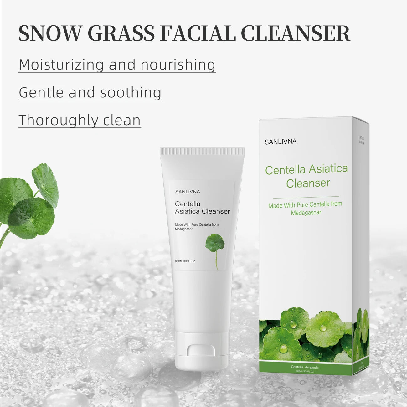 Centella Asiatica Toner Cleanser Moisturizing Repair Essence Moisturizing Facial Treatment Facial Moisturizer Brightening Skin