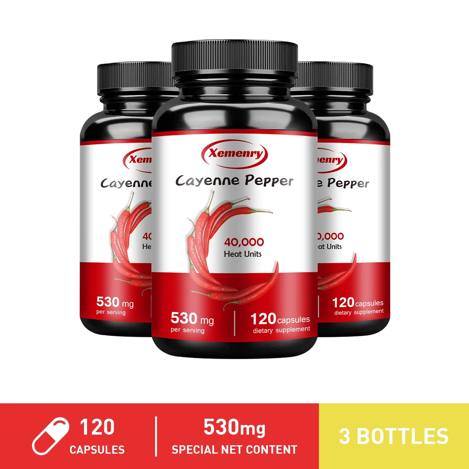 Cayenne Pepper - Joint and Heart Health, Pain Relief, Anti-aging