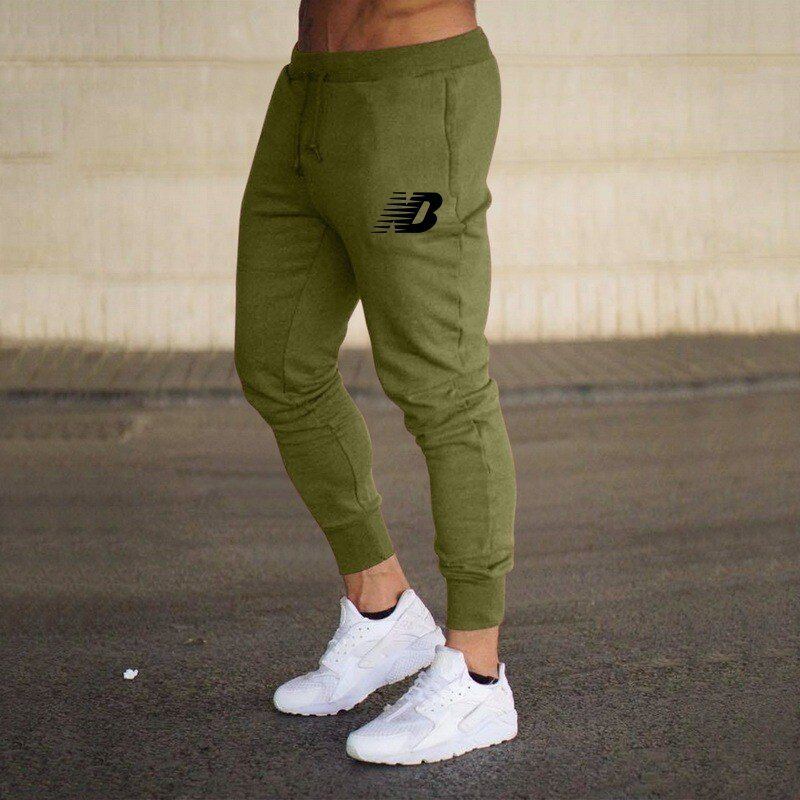 Thin jogging pants Men's jogging pants Spring and autumn jogging pants Men's jogging pants Cotton fitness pants - Jointcorp