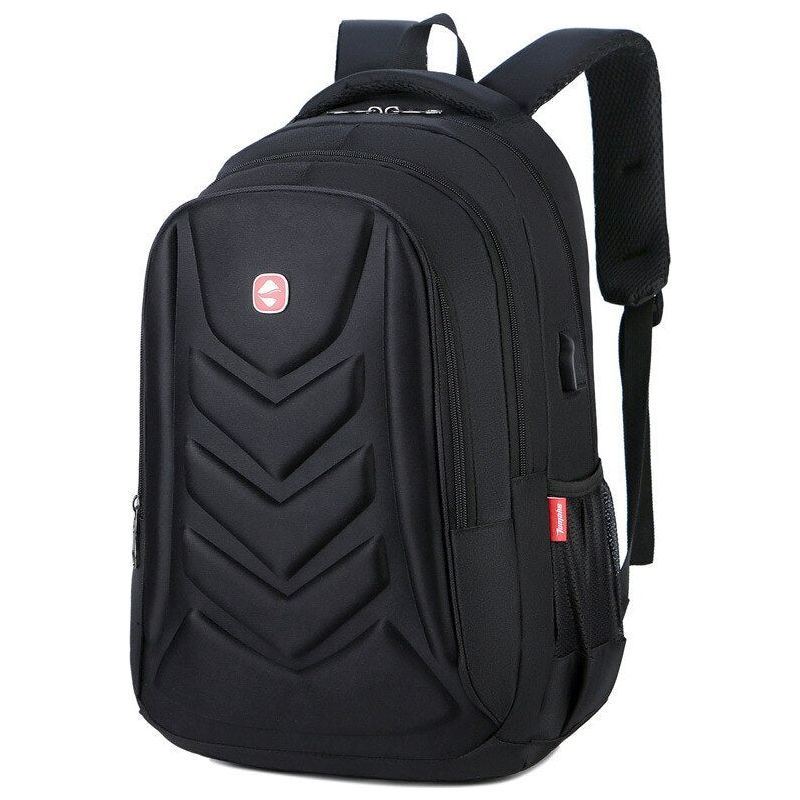 Men's Oxford Waterproof Rucksack rechargeable USB business computer bag casual backpack - Jointcorp