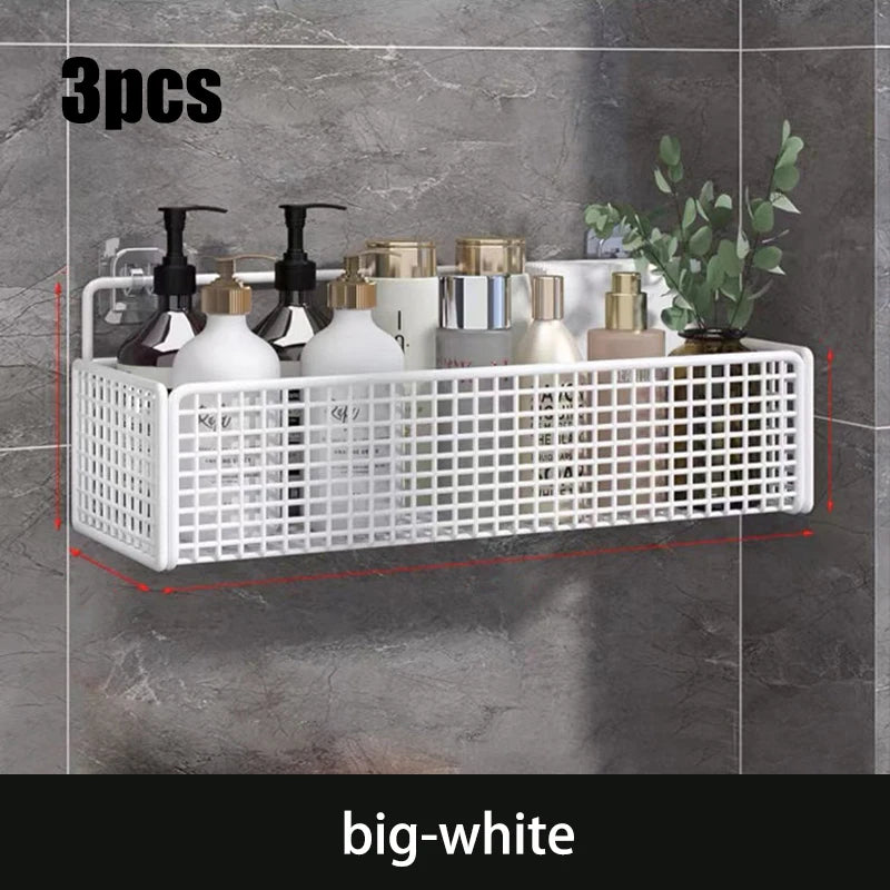 Kitchen Wall Mount Storage Rack Non Perforated Wall Mounted Storage Rack Wall Shelf Spice Rack Kitchen Rack Dish Rack Sink Rack