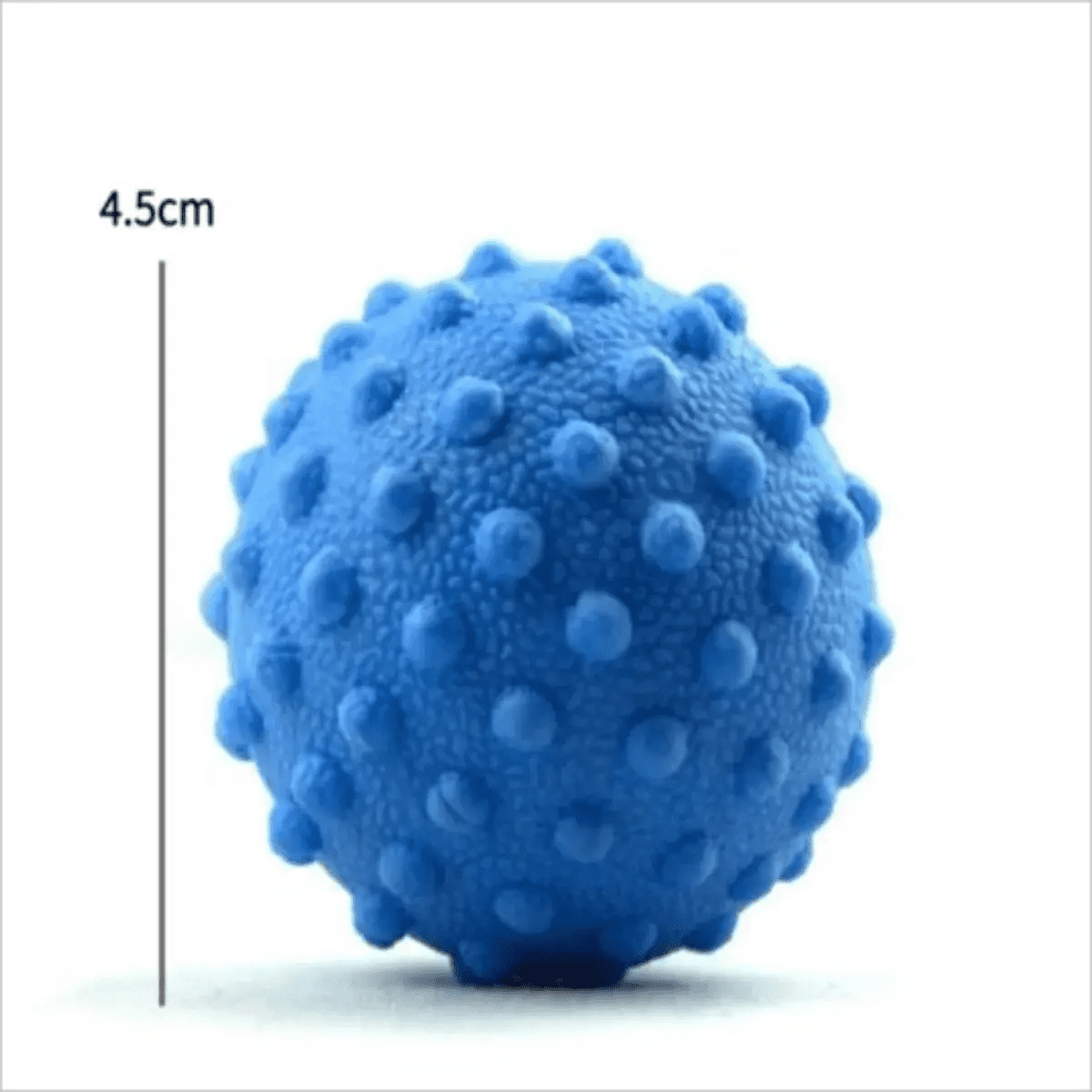"Durable TPE Spiky Massage Ball Trigger Point Sport Fitness Hand Foot Pain Relief Plantar Fasciitis Reliever Hedgehog 4.5cm Ball